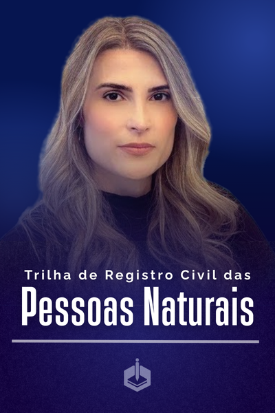 Capa Curso Trilha de Registro Civil das Pessoas Naturais da Escola de Escreventes